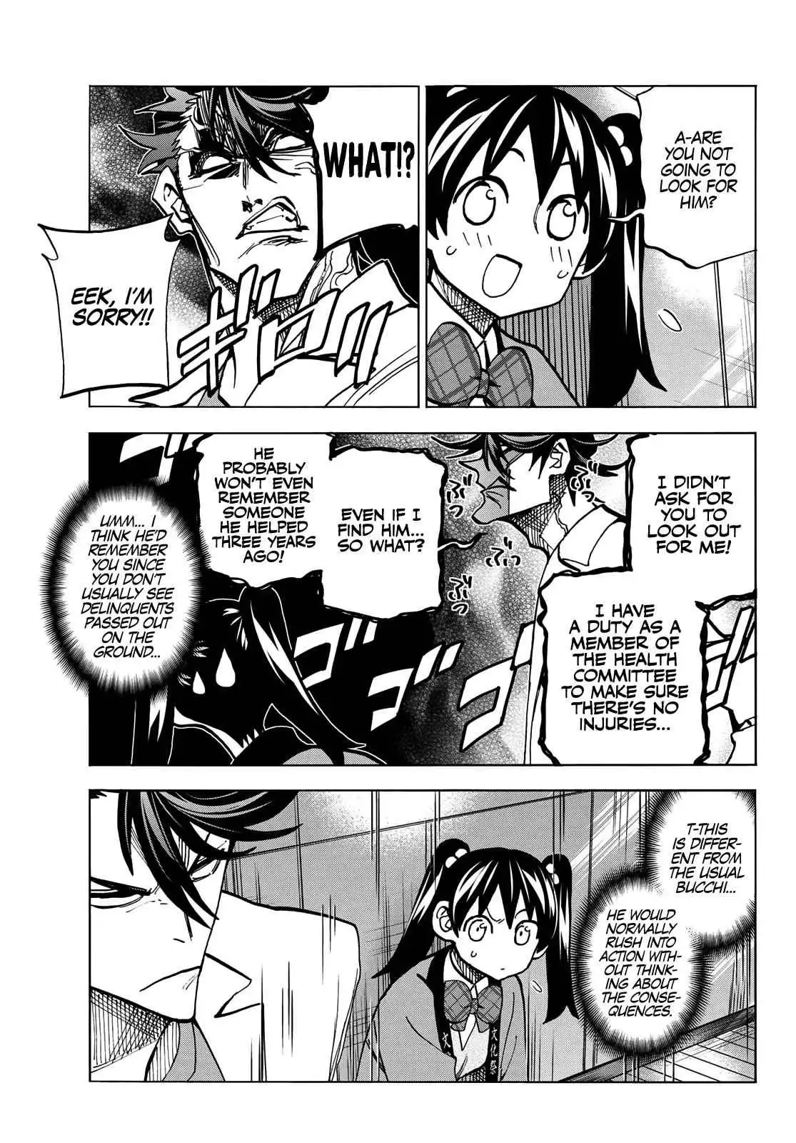 The Story Between a Dumb Prefect and a High School Girl with an Inappropriate Skirt Lengt Chapter 34 8